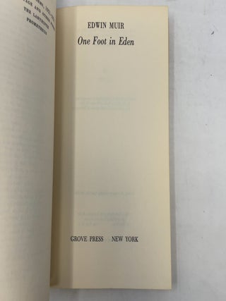 One Foot in Eden