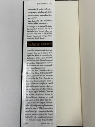 The Genesis of Justice: Ten Stories of Biblical Injustice That Led to the Ten Commandments and Modern Law