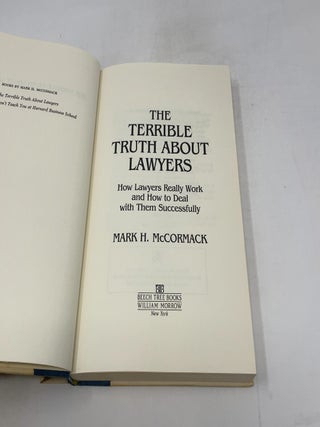 The Terrible Truth about Lawyers