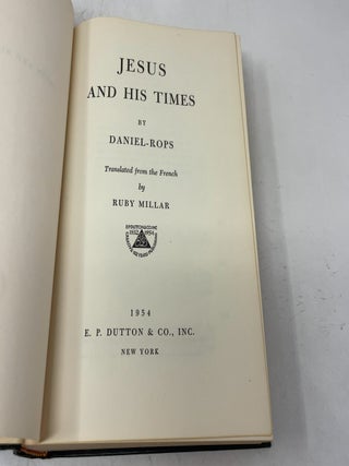 Jesus and His Times