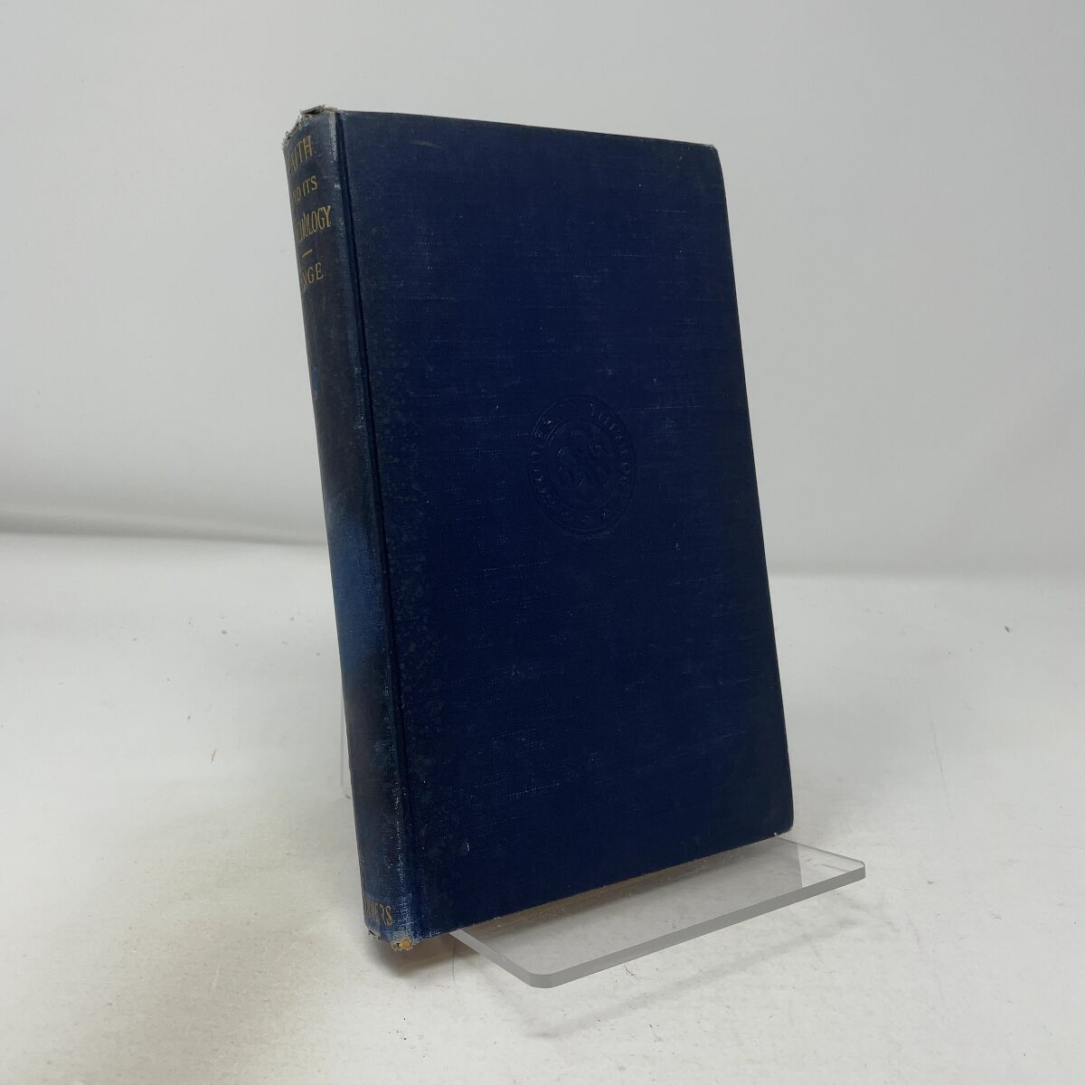 Faith and Its Psychology by William Ralph Inge HC First Edition Very Good 1910