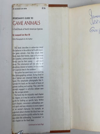 Sportsman's Guide to Game Animals: A Field Book of North American Species
