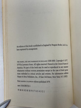 Family, Sex and Marriage in England, 1500-1800: Abridged Edition