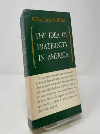 The Idea of Fraternity in America