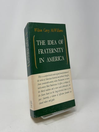 The Idea of Fraternity in America