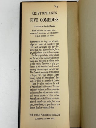 Aristophanes: Five Comedies (The Living Library)
