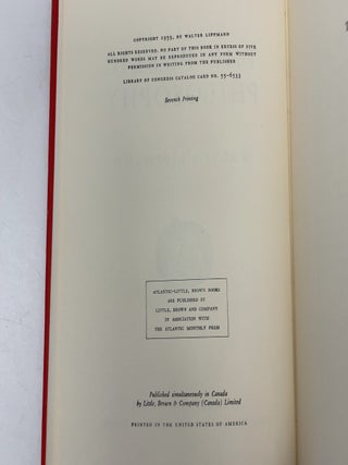 The Public Philosophy: On the Decline and Revival of the Western Society (An Atlantic Monthly Press Book)