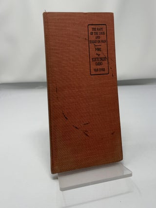 Item #422020 The Rape of the Lock and Essay on Man. A. M. Vandyke
