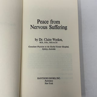 Peace from Nervous Suffering
