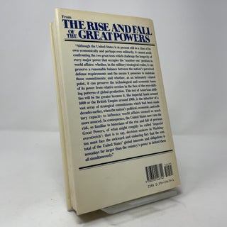 The Rise and Fall of the Great Powers: Economic Change and Military Conflict from 1500 to 2000
