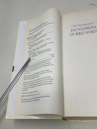 New International Encyclopedia of Bible Words