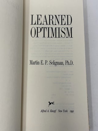 Learned Optimism
