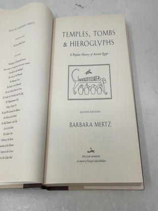 Temples, Tombs, and Hieroglyphs: A Popular History of Ancient Egypt
