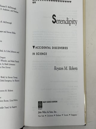 Serendipity: Accidental Discoveries in Science