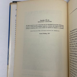 The Memoirs of Herbert Hoover: Years of Adventure, 1874-1920