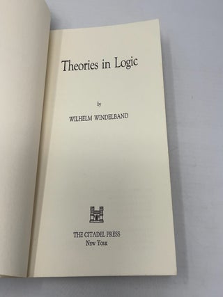 Theories in Logic