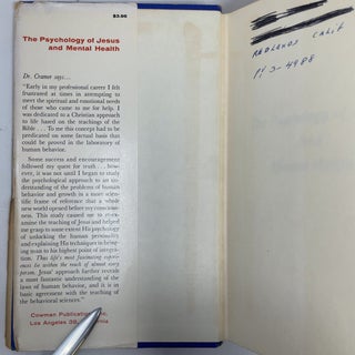 The Psychology of Jesus and Mental Health