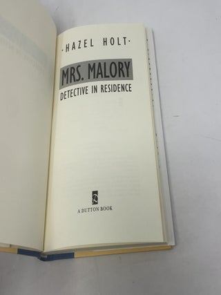 Mrs. Malory, detective in residence