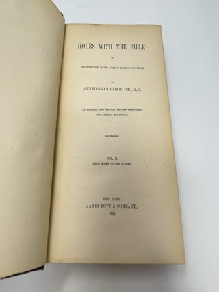 Hours With The Bible: Or, The Scriptures in the Light of Modern Discovery and Knowledge, Volume 2