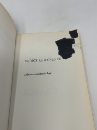 Choice and Chance