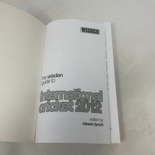 The Wisden Guide to International Cricket 2012