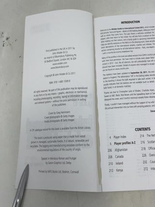 The Wisden Guide to International Cricket 2012