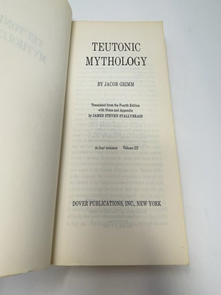 Teutonic Mythology, Volume 3