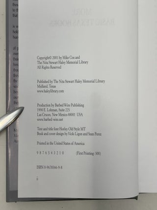 More Basic Texas Books