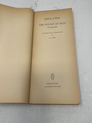 The Voyage of Argo