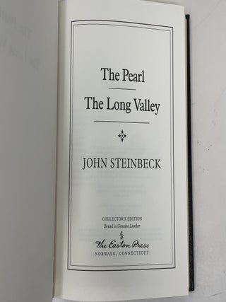 The Pearl, The Long Valley (Easton Press)