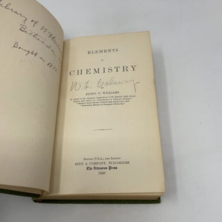 Elements of Chemistry