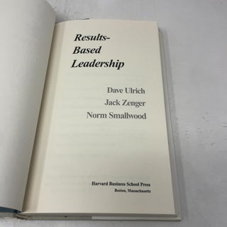 Results-Based leadership