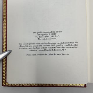 On the Sublime and Beautiful Reflections on the French Revolution: A Letter to a Noble Lord (Easton Press)