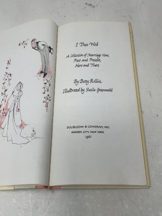 I Thee Wed