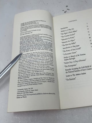 Selected Prose of Robert Frost