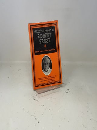 Selected Prose of Robert Frost
