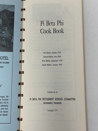 Pi Beta Phi Cook Book