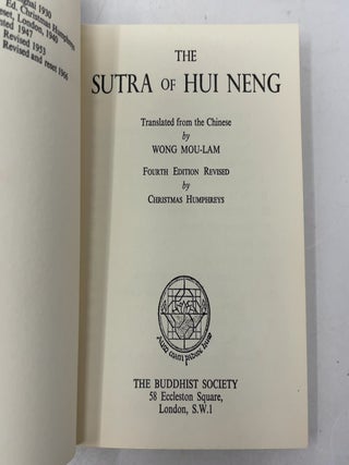 The Sutra of Hui Neng: The Basic Scripture of Zen Buddhism