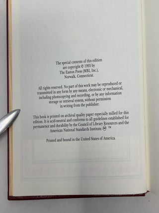 The Great Philosophers: Selected Writings, Rene Descartes (Easton Press)
