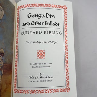 Gunga Din and Other Ballads (Easton Press)