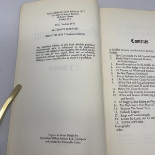 The Orrible Synne: A Look at London Lechery from Roman to Cromwellian Times