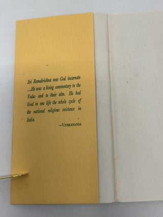 Sri Ramakrishna As Swamiji Saw Him