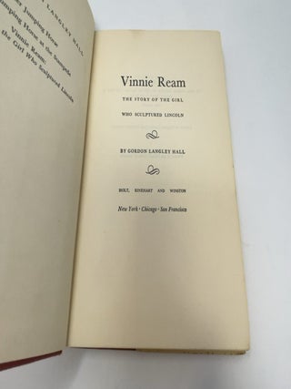 Vinnie Ream: The Story of the Girl Who Sculptured Lincoln