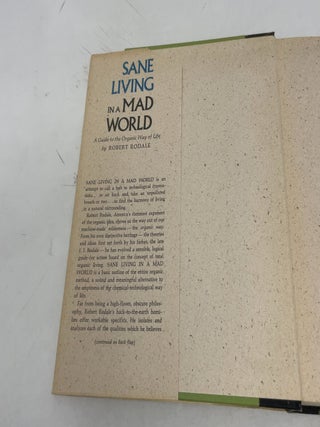 Sane Living in a Mad World: A Guide to the organic way of life