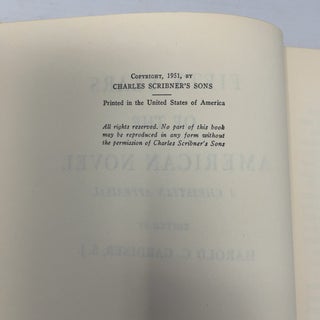 50 Years of the American Novel 1900-1950