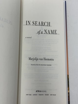 In Search of a Name: A Novel