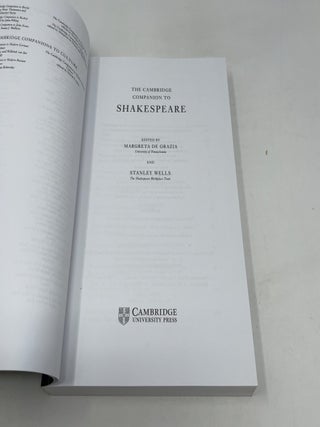 The Cambridge Companion to Shakespeare