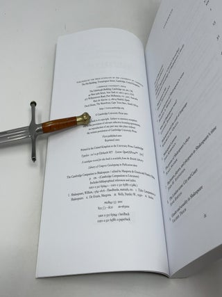 The Cambridge Companion to Shakespeare