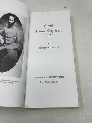 General Edmund Kirby Smith, C.S.A.