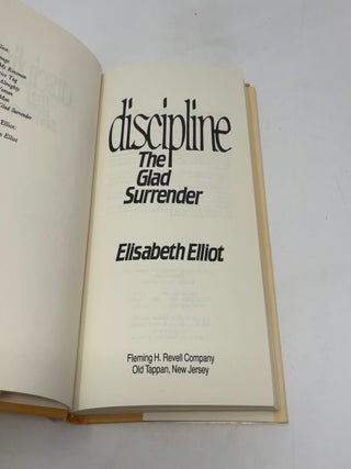 Discipline, the Glad Surrender